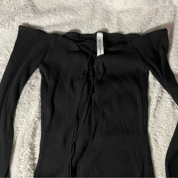 m boutique bodycon black tie up dress !!! - Picture 5 of 5